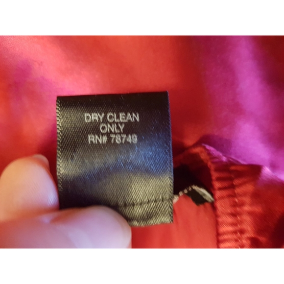 Arden B Luxe Silk Red Cami Top - Picture 12 of 12